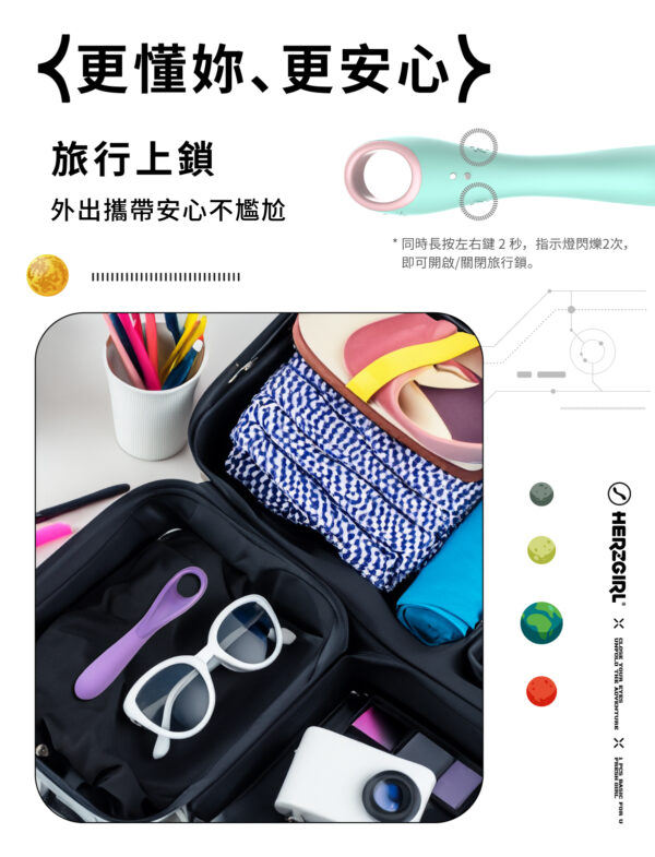 赫茲少女｜101 Touch 指潮筆｜擬真手指｜3段震動+4種模式 - Image 6